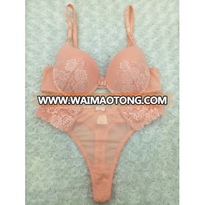 New sexy girls bars girls underwear set girls wholesale bras and panties