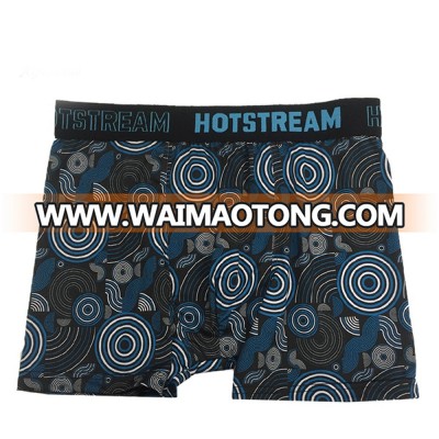 Provide OEM service custom men boxer briefs printing hot sale comfortable male shorts underwear