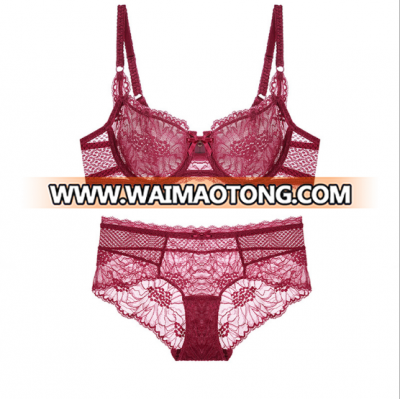 Hot image sexy fancy bra panty set images stylish underwear new design OEM