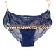 Lace translucent sexy ladies triangle panties Lace sexy seamless ladies panties